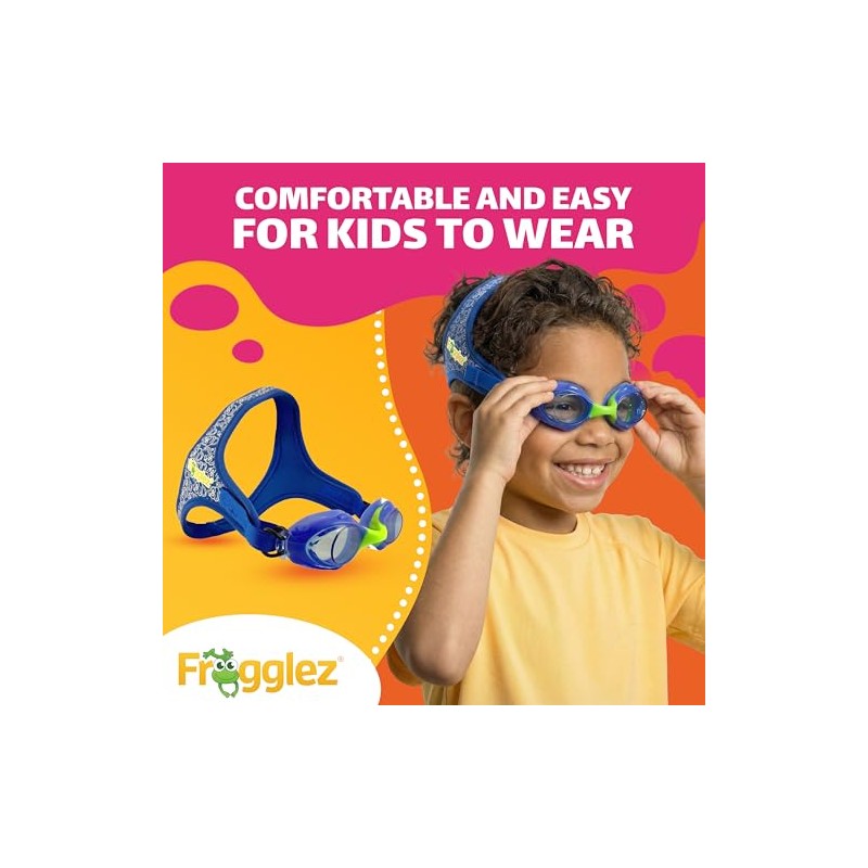 Frogglez Comfortable Universal Swimming Goggles Strap for Kids