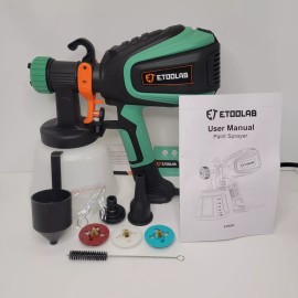 ETOOLAB Paint Sprayer 600W HVLP Electric Paint Spray Gun  ETB003 Model : SPA8003