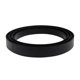 Plumb Pak K832-1 Flat Flush Valve Shank Washer, Rubber, 5-1/2 in W, 1/2"H x 5-1/2"W, Black