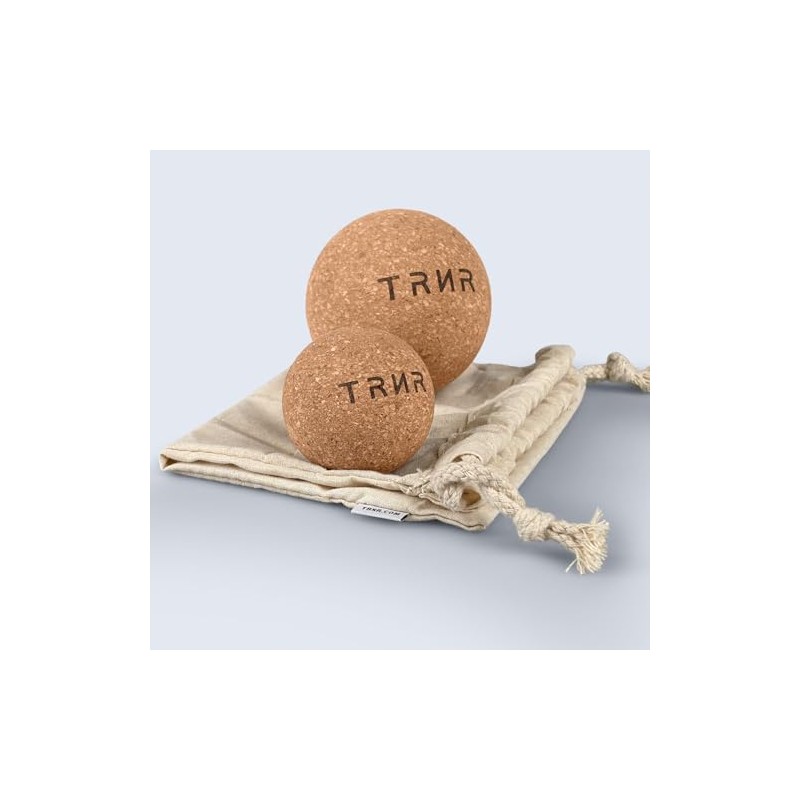 TRNR Trainer Massage Ball, Set of 2, 2.0 inches (5.2
