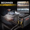 GZ GUOZHI 130A Portable Mini Stick Welder 110V, Lightweight &
