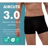 AIRCUTE Men Urine Incontinence Underwear Fly Front Opening Absorbent Leak