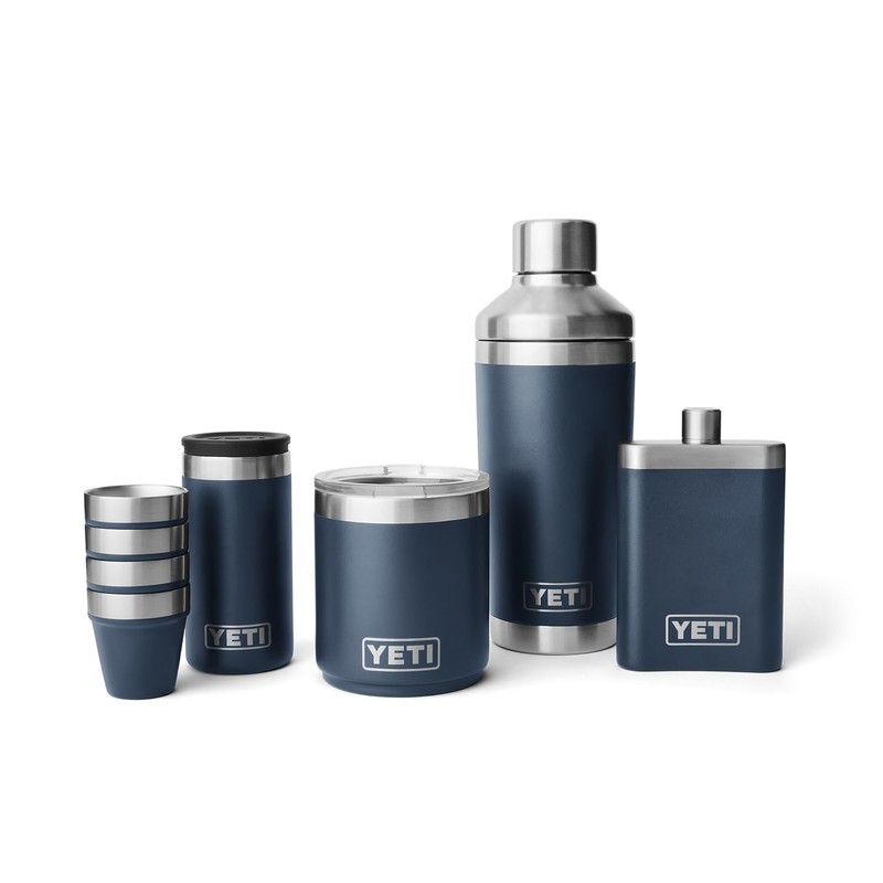 YETI Shot Glasses with Carrying Case, Set of 4, Tropical