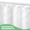 TURKIO 78 inch Shower Curtain Tall Shower Curtain 78 Inches