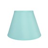 Aspen Creative 58906A, Empire Uno Lamp Shade, Light Blue, 5"
