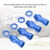 RC 12mm to 17mm Metal Wheel Extension Hex Conversion Adapter