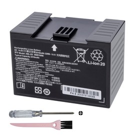 ABL-D2 Battery Compatible for iRobot Roomba j7 i4 i8, j7 j7+ j7550 i4 i4+ i4150 i6 i8 i8+ i8550, Combo j5 i5 j7+ j8 j9 j9+, Roomba e5 e6 e5150 e5152 e6198 ABL-D2A ABL-D1 Vacuum Cleaner 32Wh/2210mAH