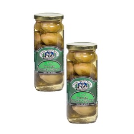 Amish Wedding Mild Pickled Brussel Sprouts, Two 16 oz Glass Jars