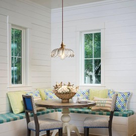 XZHGCEE Glass Pendant Light Vintage Light Fixtures, Glass Pendant Lights Kitchen Island, Gold Pendant Light, Modern Chandelier Pendant Shade Pendant Light Fixture for Bedroom Hotel Dining Room