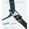 CHAOREN Men's Elastic Belt, Braided Belt Without Holes, Robust Construction