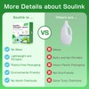 Soulink Laundry Detergent Sheets Unscented 240 Loads，Eco Friendly Detergent Sheets