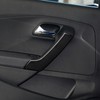 2 pezzi auto braccioli porta adesivi cover in fibra di
