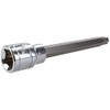 T45 3/8" Drive Extra Long 110mm Tamperproof Tamper Torx Star