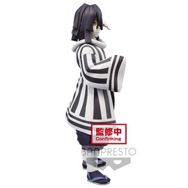 Banpresto Demon Slayer: Kimetsu no Yaiba Figure, Bandano Costume, Pikegono Shape, Obanai Iguro