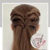 Twist Hair Tie Tool Hair Styling Tool 4-Piece Set / 꽈배기 머리 묶는 도구 헤어 스타일링 도구 4P 세트