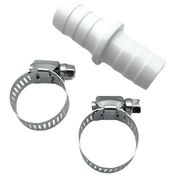 Washing Machine Waste Pipe Connector with Pipe Clips Extension Attachment