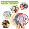 Foldable Fan, 4 Pcs Round Handheld Folding Fan, Portable Japanese