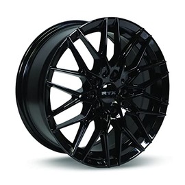 RTX V20 Custom Wheel - 17x7.5, 42 Offset, 5x114.3 Bolt Pattern, 73.1mm Hub - Gloss Black Rim