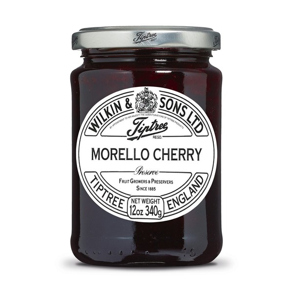 Tiptree Morello Cherry Preserve, 12 Ounce Jars (Pack of 6)