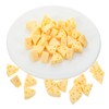 50PCS Fake Cheese Tiny Toys, Resin Charms Small Figurines, Stress