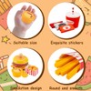 Embosomitr Wooden Hamburger Burger Fast Food Toy Set for kids