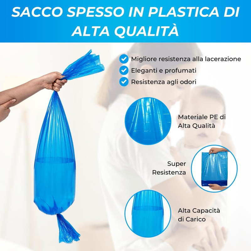 My Happy Nappy 8 Ricariche Compatibili con Tommee Tippee Twist