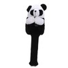 Golf Club Head Cover Plush Easy Cleaning Cute Panda Golf