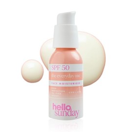 Hello Sunday The Everyday One Face Moisturiser 50ml | SPF 50 Hydrating Daily Cream | Winter Skincare Protection & Gifting Idea