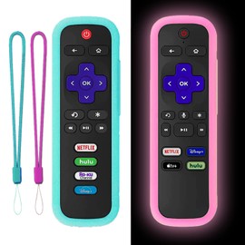 Silicone Protective Controller Sleeve for Roku TCL Hisense Roku Remote Case