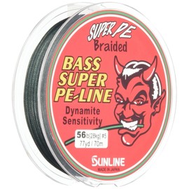 SUNLINE BASS SUPER PE LINE 70m 56lb for sports