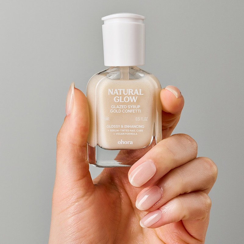 Ohora Gold Confetti Glaze Syrup Strengthener, 15ml, 1 piece
