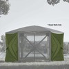 Lightspeed Outdoors Pop Up 6- Sided Screen Shelter | Side