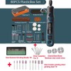 3.6V Cordless Mini Rotary Tool 3-Speed USB Rechargeable Grinder