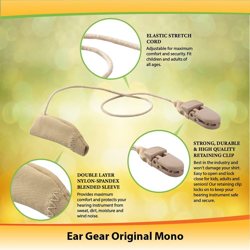 Ear Gear Original Mono – Protect Hearing Aids or Hearing