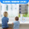 HYIEOU Sliding Window Locks (6 Sets), Secure Window Lock with