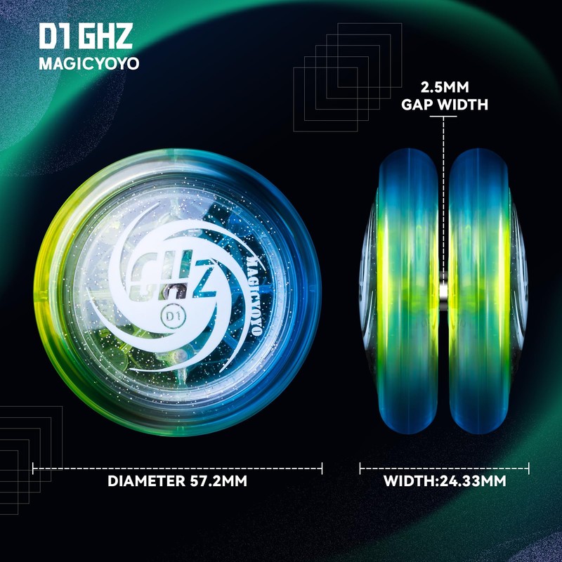 MAGICYOYO Responsive JoJo for Children, 2A Looping Yoyo D1 GHZ,