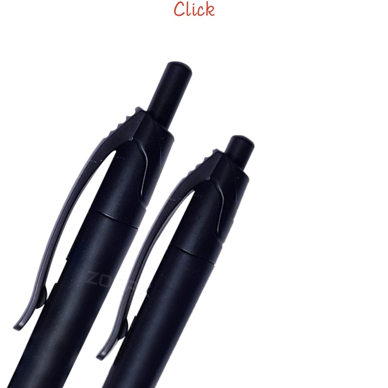 DIGNO Trinok Retractable Ballpoint Pens, BLACK, Fine Point (0.7mm), Pack