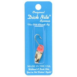 Dick Nite Original Spoons - Size 1 UV Nickel Red Head