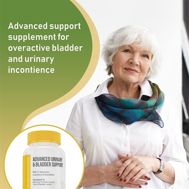 Advanced Urinary Tract Health & Bladder Support Supplement - Detoxifying