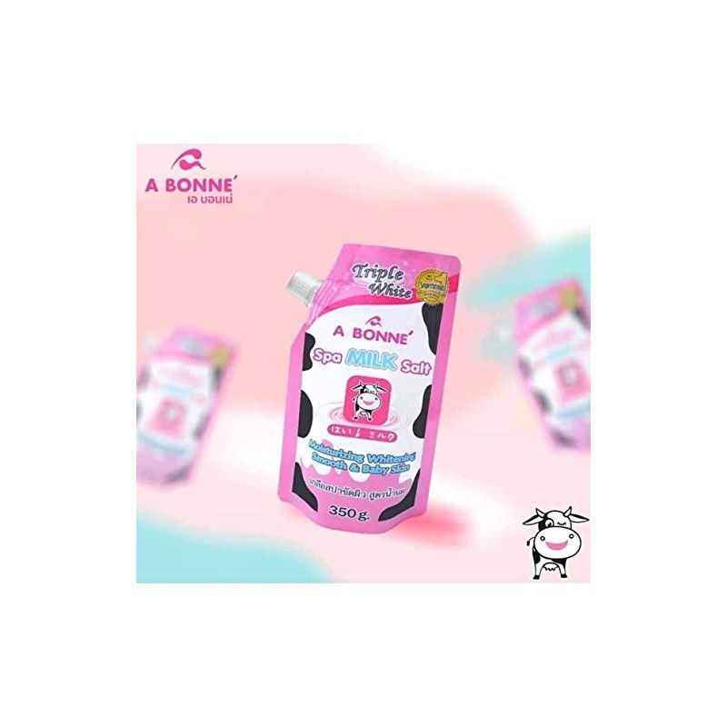 A Bonne Bonne' Spa Leche Blanqueamiento Sal Suave Piel del