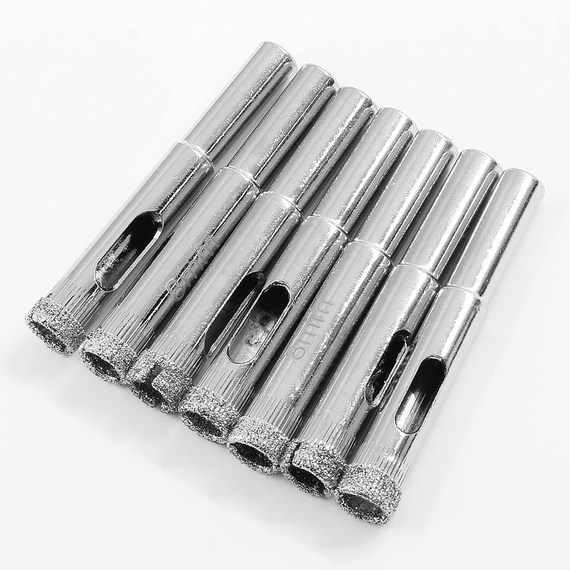 Luomorgo 12Pcs 8mm/5/16 inch Diamond Hole Saw, 1-1/4 inch Cutting
