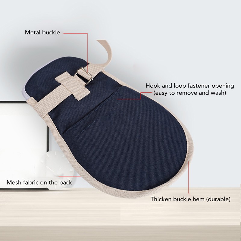 Fixed Restraint Gloves Mitts Hand Control Prevent Scratching Thicken Breathable