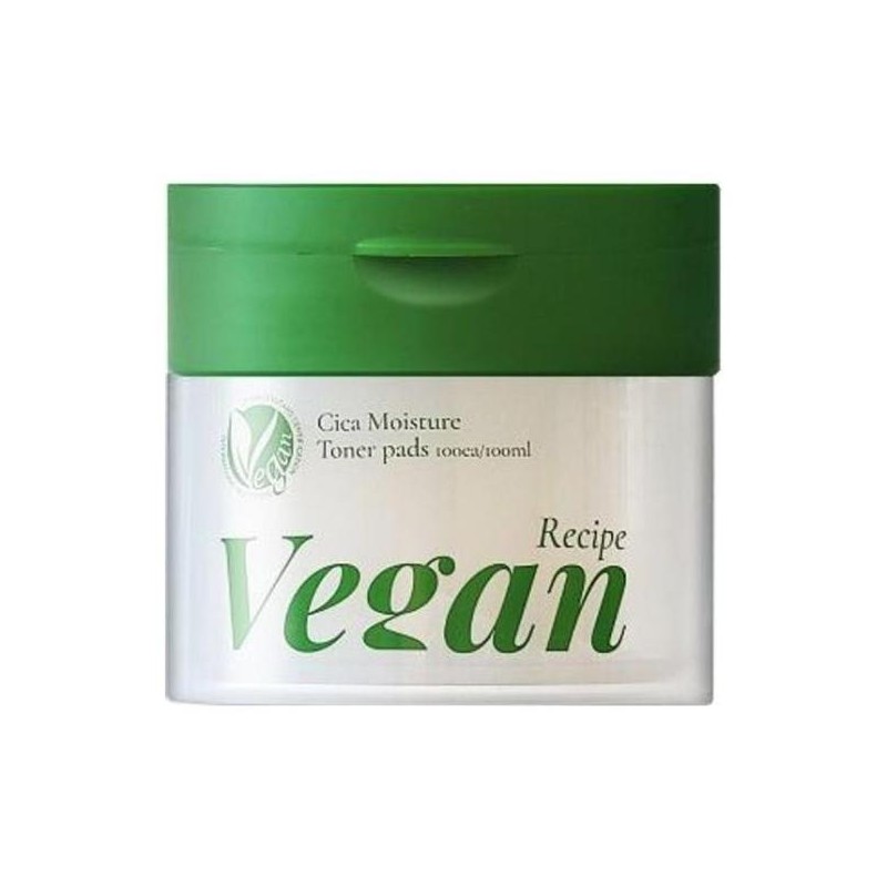 Cleansing Mugwort Cica Moisture Soothing Toner Pads 100 Sheets