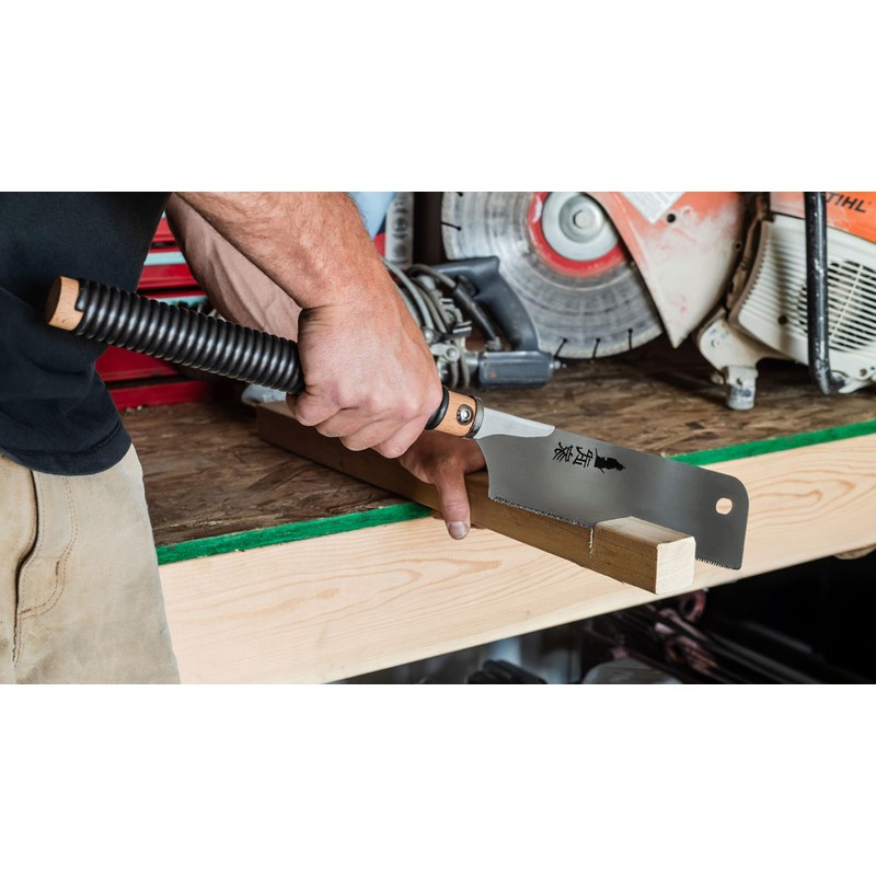 Clarke Brothers Kataba Pull Saw 10.5 Inch, Woodworking tool with