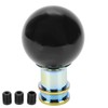 Shift Knob Acrylic Black Color Ball Shape with 3 Plastic