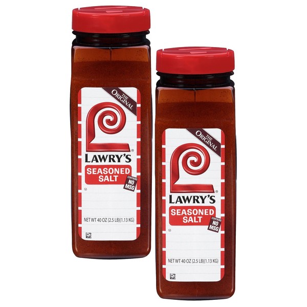 Lawry's Seasoned Salt - 40oz container (2 Pack)