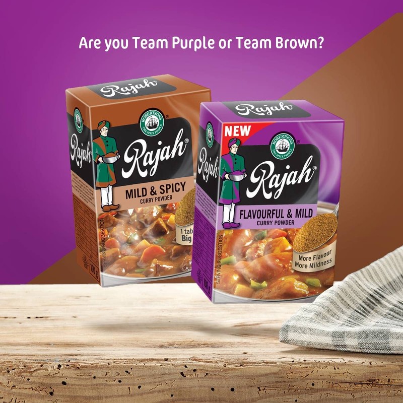 Robertsons Rajah_Mild Flavourful Curry Powder_3.52oz/100g
