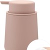 Matte Pink Foaming Hand Soap Dispenser Plastic 11 oz -