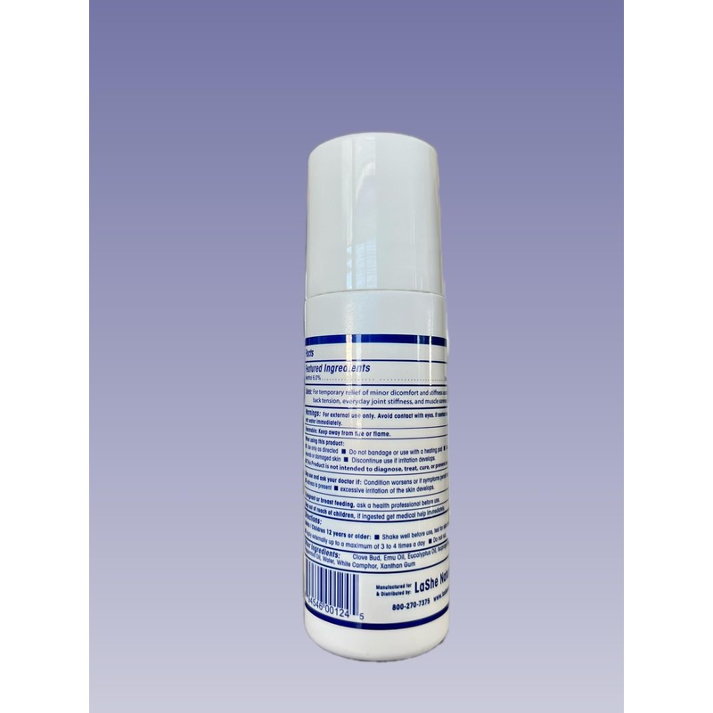AISZG LaShe Naturals Dakota Muscle Relief 3 oz Roll On
