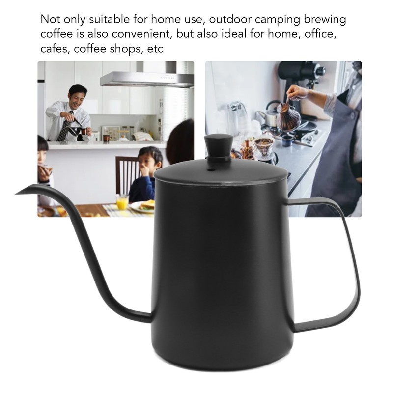 Pour Over Coffee Kettle Long Narrow Spout 304 Stainless Steel